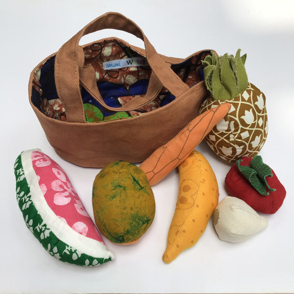 Tropical fruit & Veggie Basket