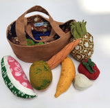 Tropical fruit & Veggie Basket