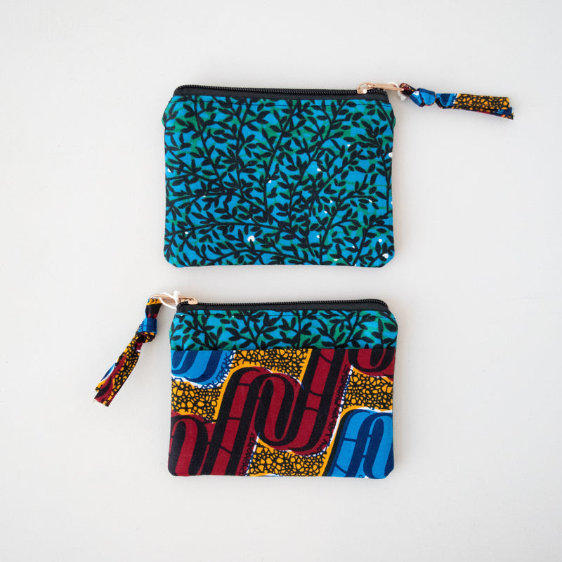 Kitenge Coin Purse - Kenyan materials and design for a fair trade boutique